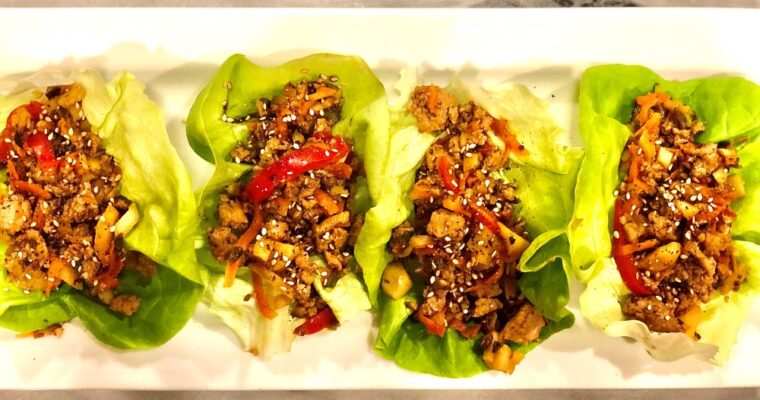 Asian lettuce wraps