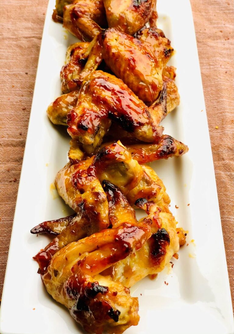 Lemon Soy Glaze Chicken Wings