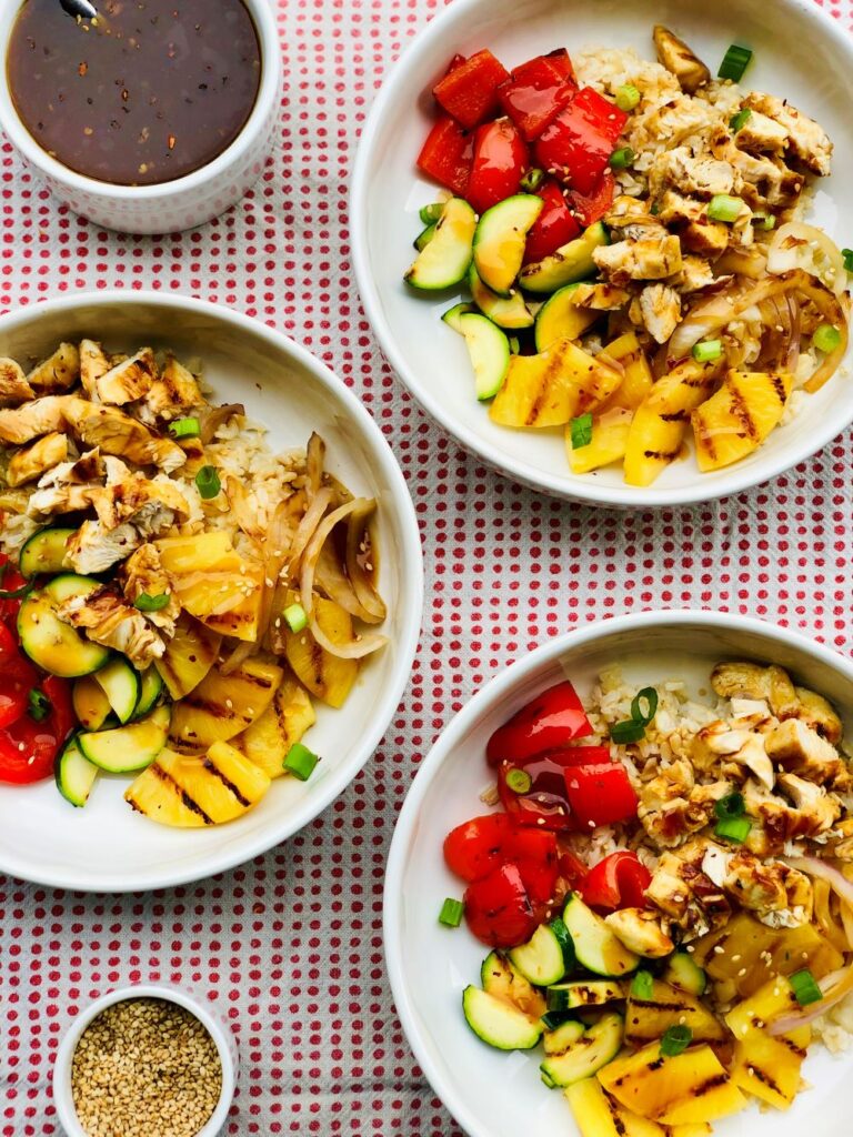 Hawaiian Chicken Bowls