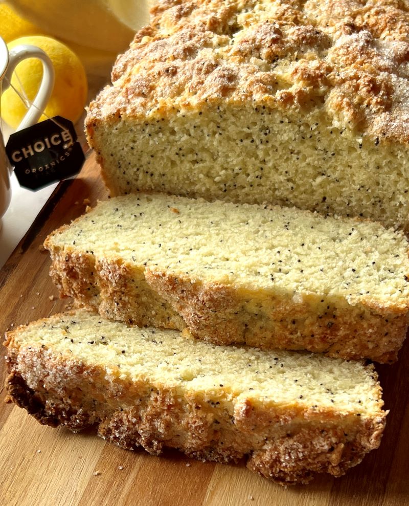 Lemon Poppy Seed Tea Bread