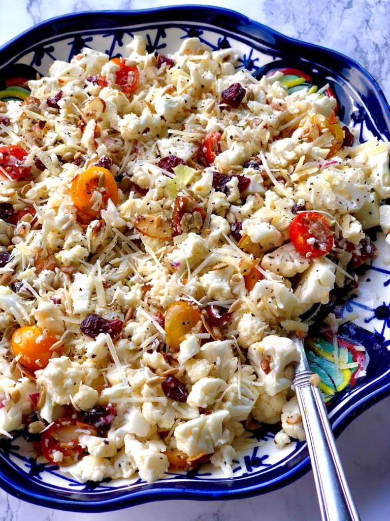 Easy Cauliflower Salad