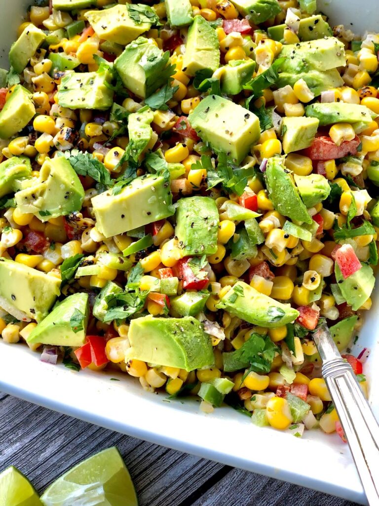 Zesty Roasted Corn Salad