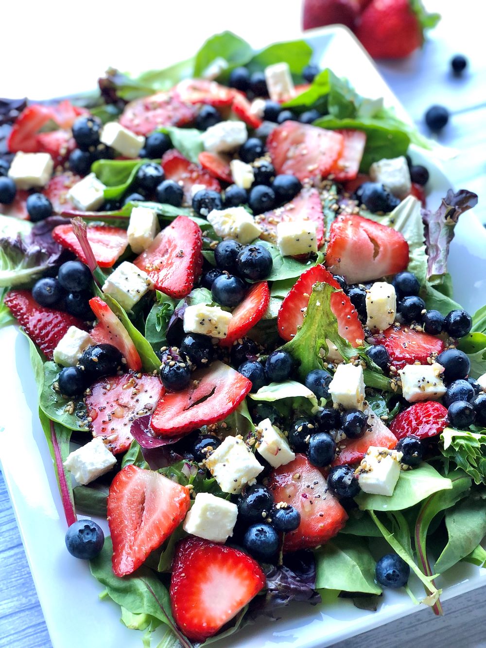 Berry Salad with Poppy Seed Dressing
