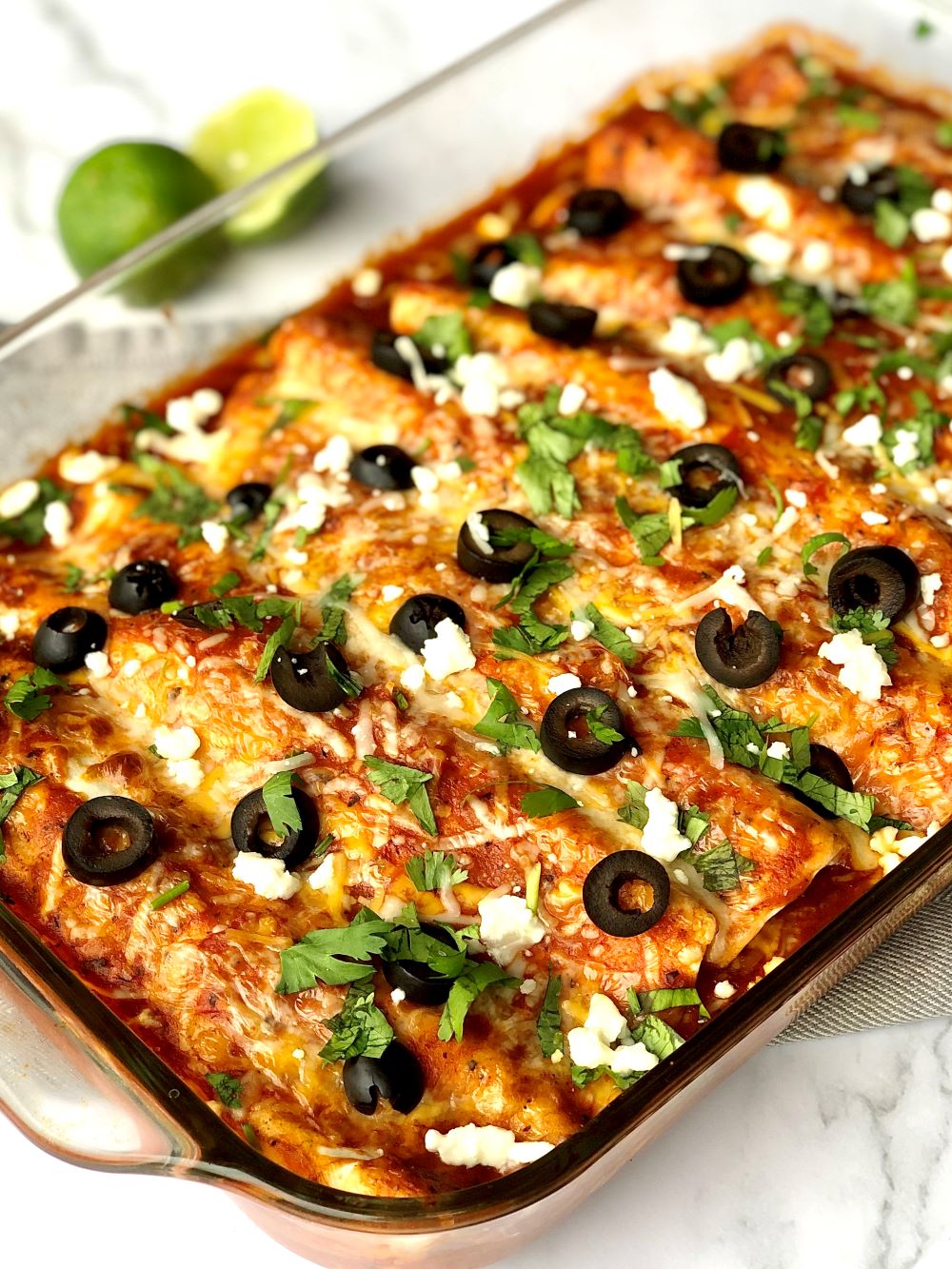 Beef Enchiladas with Smoky Red Sauce (lower-carb)
