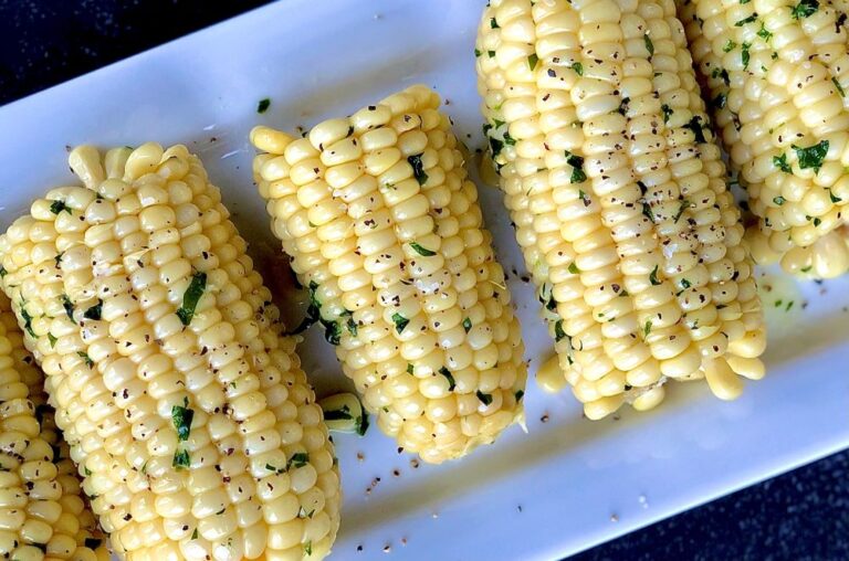 Boiled Corn On The Cob