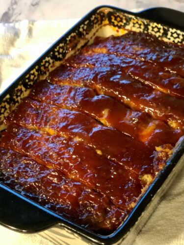 Ground Turkey Meatloaf With Brown Sugar Glaze - The Menu Maid