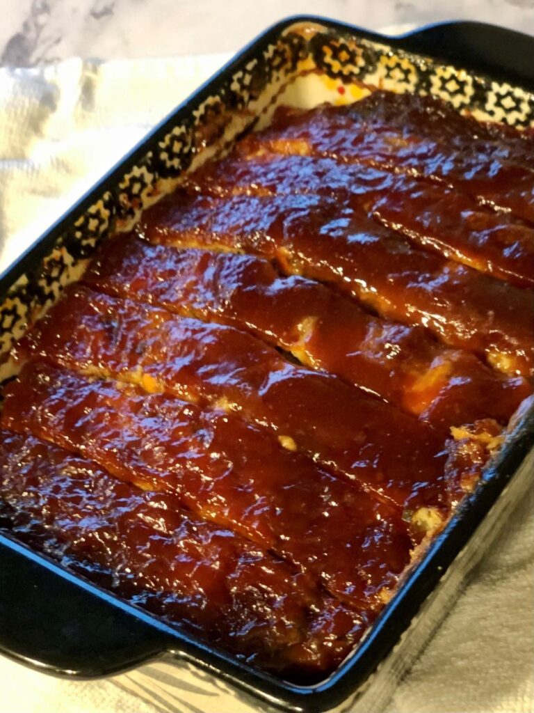 Ground Turkey Meatloaf With Brown Sugar Glaze