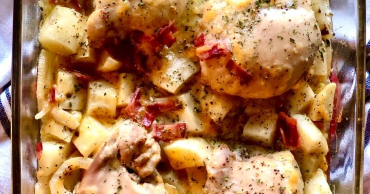 Baked Ranch Chicken and Potatoes