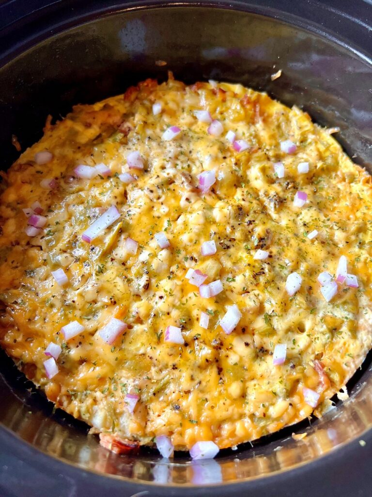 Overnight Slow Cooker Breakfast Casserole