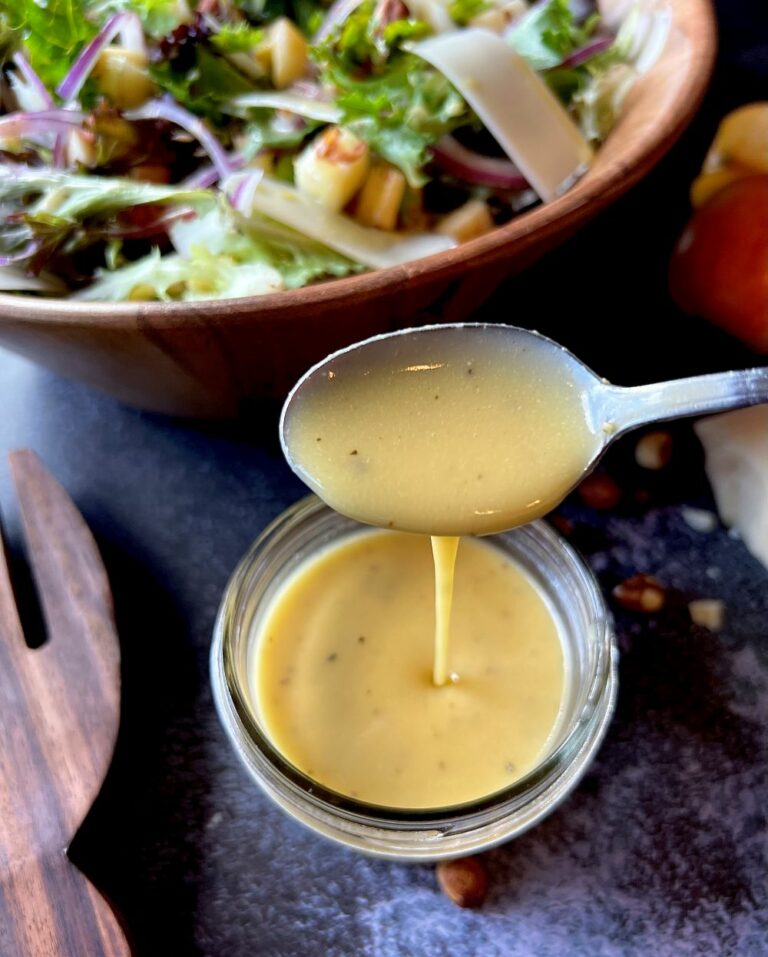 Harvest Green Salad with Honey Apple Cider Dressing The Menu Maid