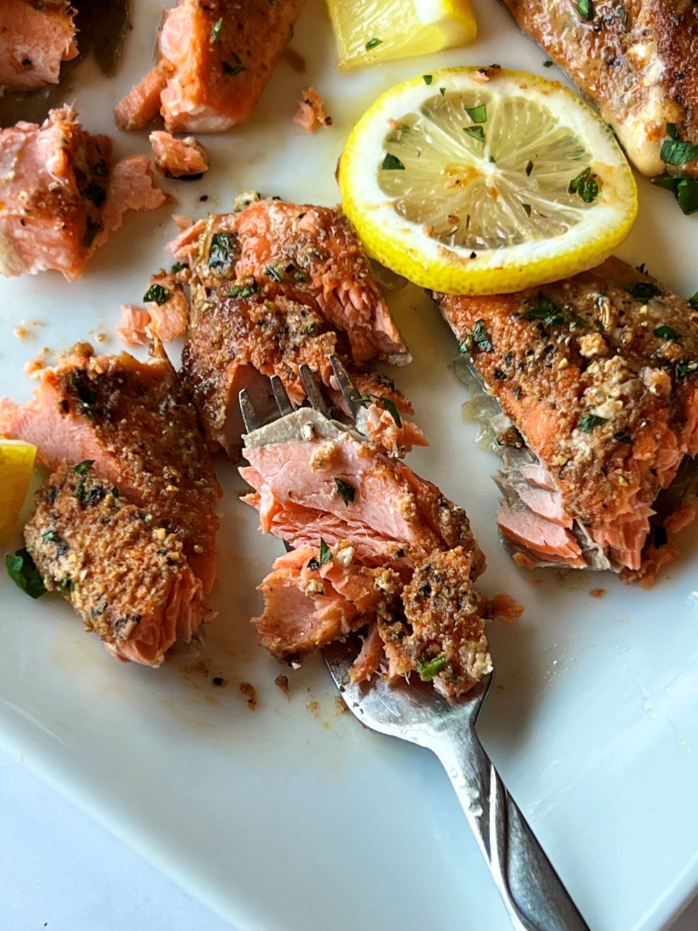 Baked Salmon with Sweet Spiced Rub - The Menu Maid