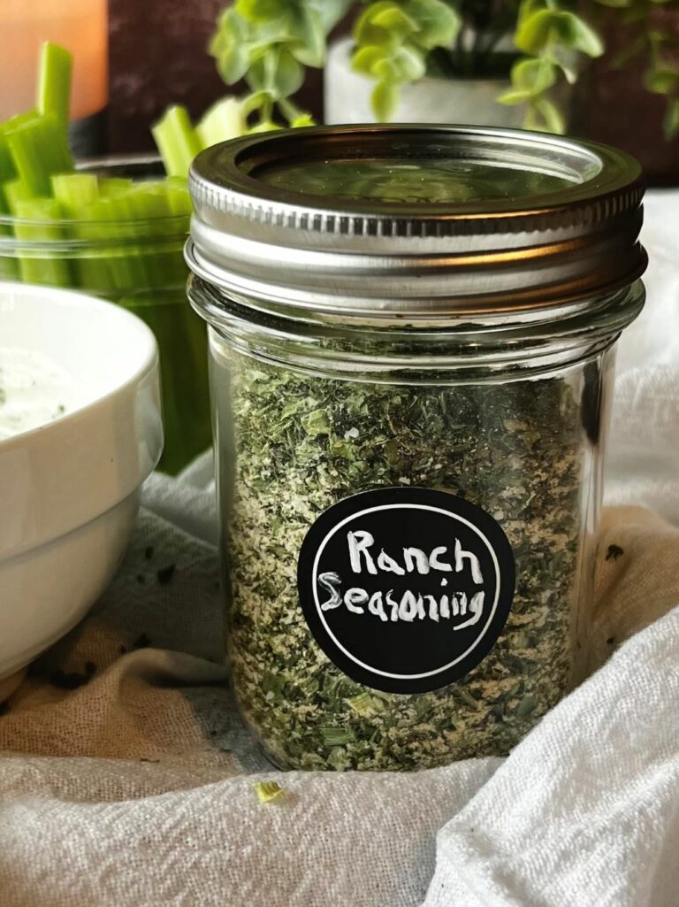 Homemade Ranch Seasoning Mix (Dairy Free)