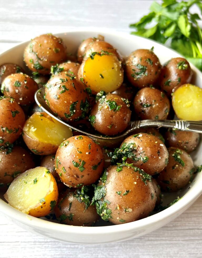 Boiled Baby Potatoes