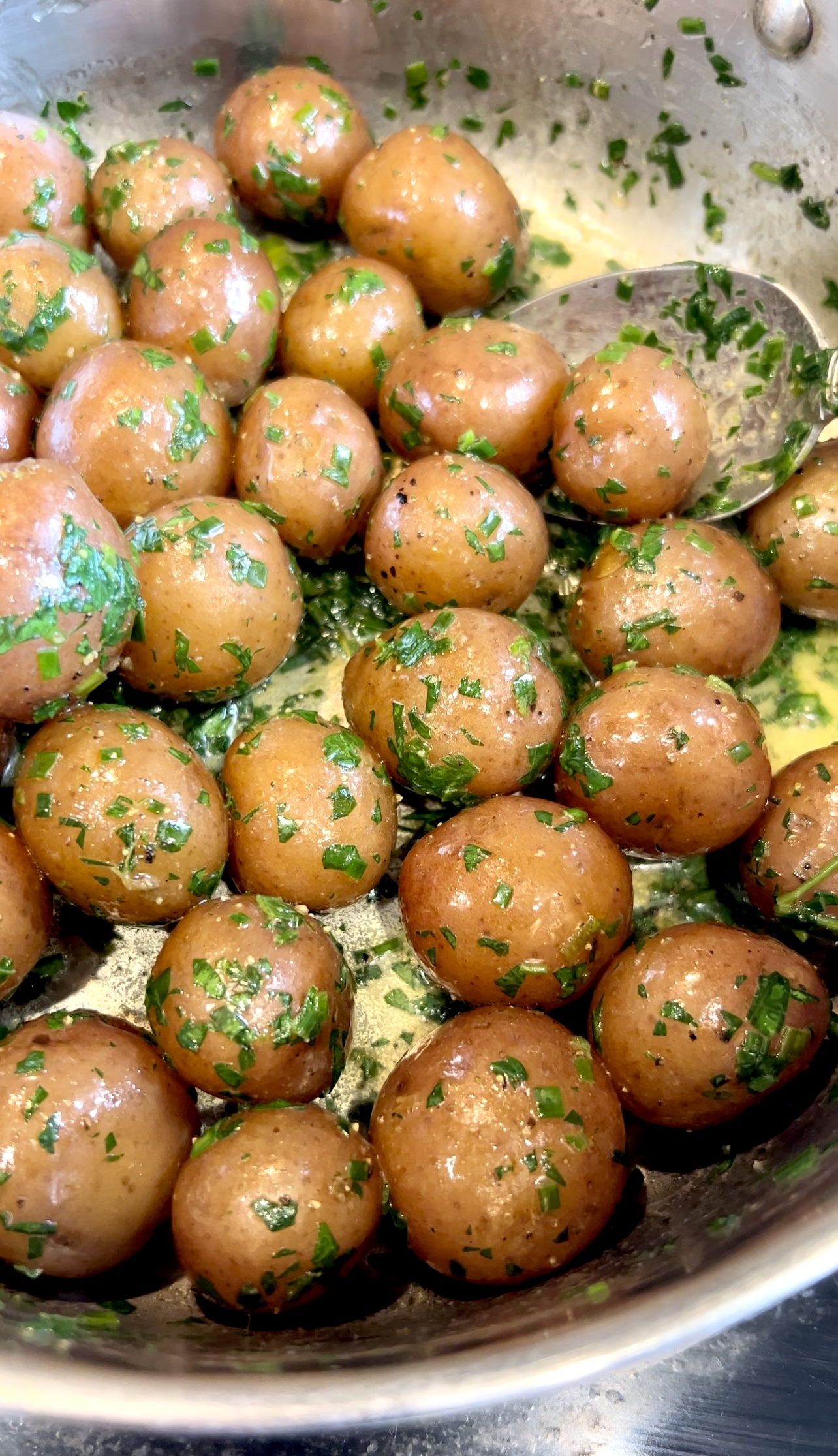 Boiled Baby Potatoes - Daily Appetite