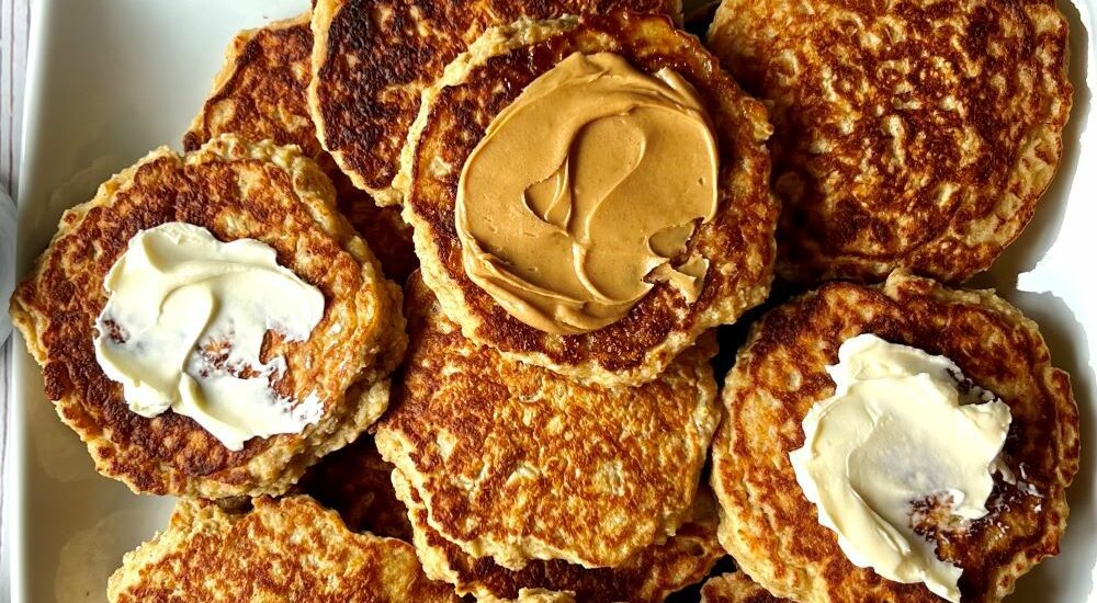 Hearty Oat Pancakes (Gluten Free)
