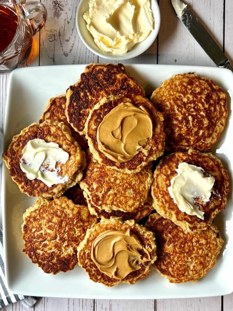 Hearty Oat Pancakes (Gluten Free)