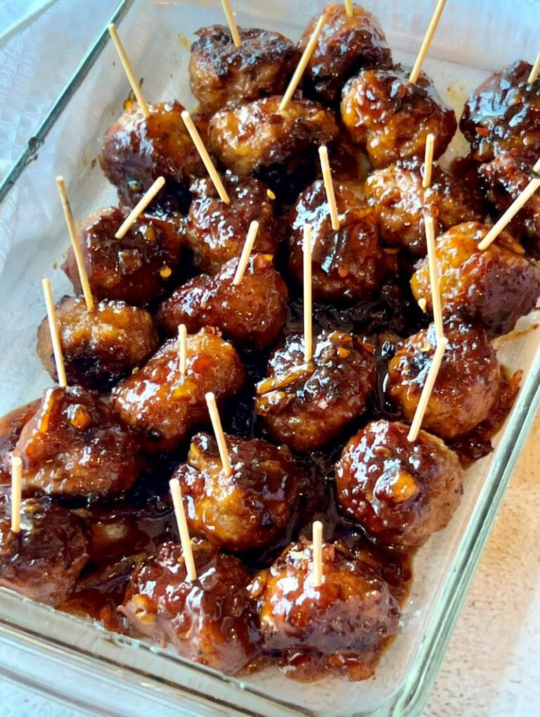Cocktail Sweet and Sour Meatballs