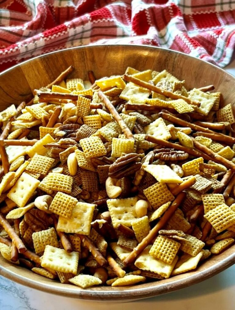 Oven Baked Chex Party Mix