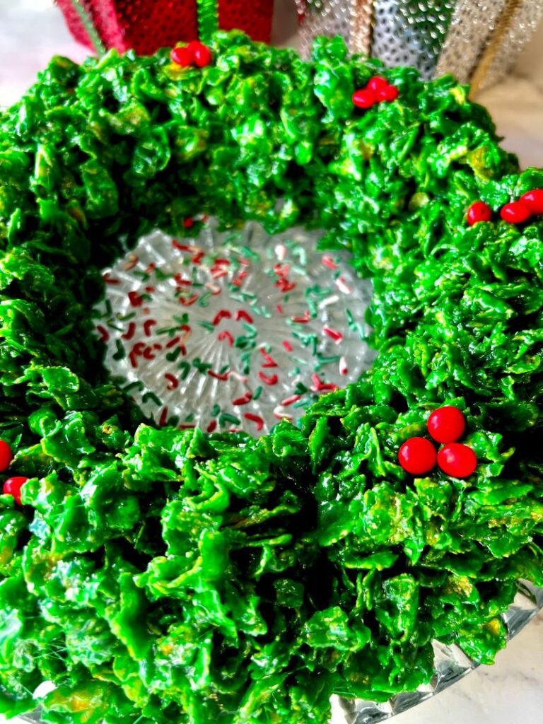 Corn Flakes Christmas Wreath