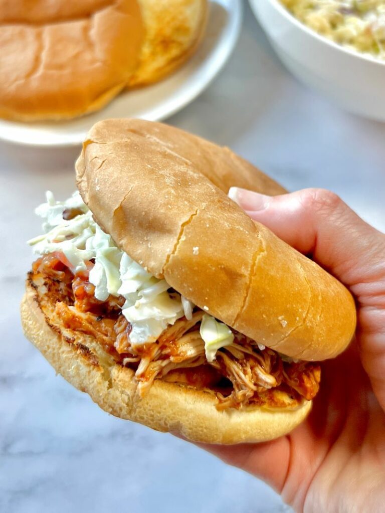 Slow Cooker BBQ Pulled Chicken