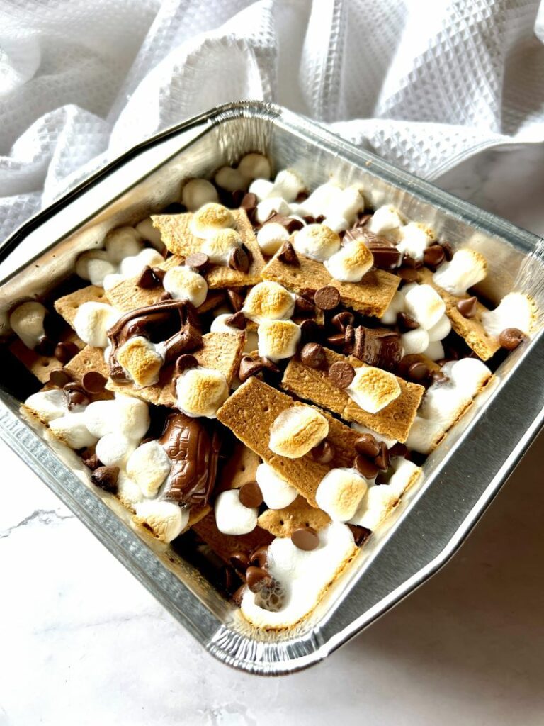 S'mores Nachos (grill, campfire, or oven)