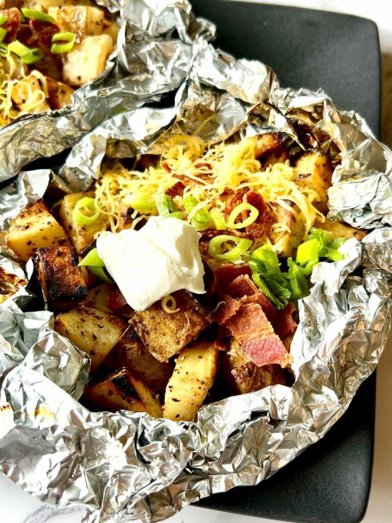 Grilled Foil Pack Potatoes