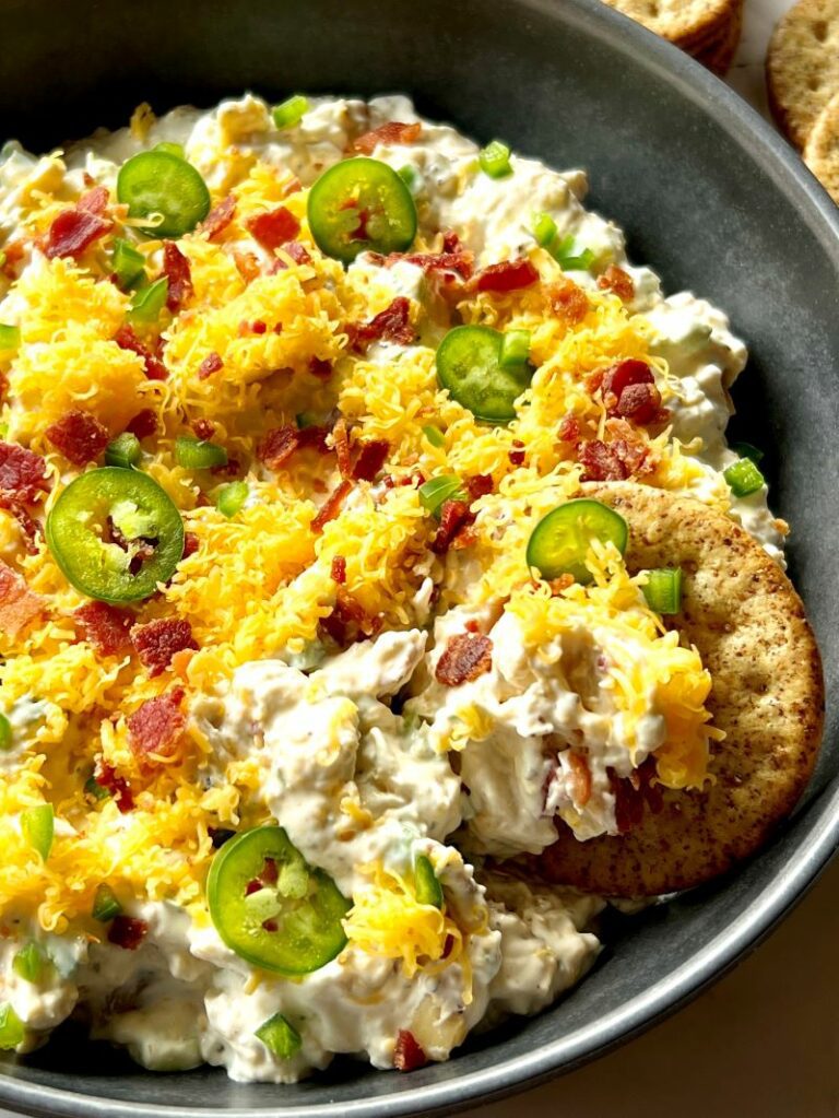 Loaded Chicken Salad Dip