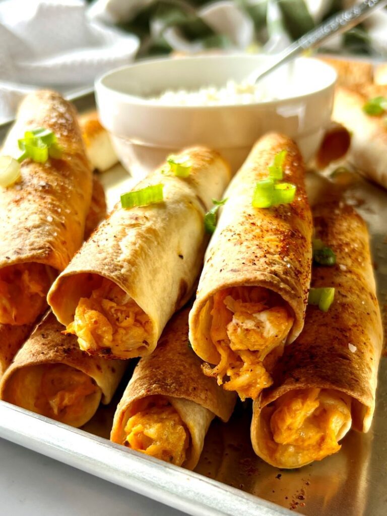Buffalo Chicken Taquitos