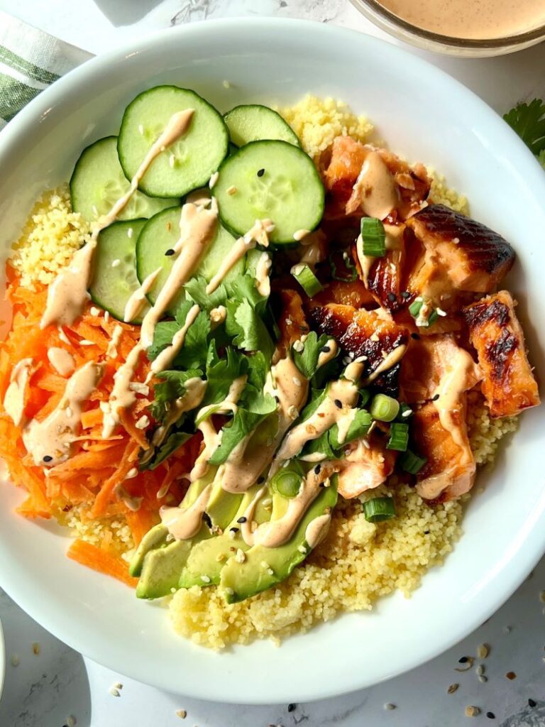 Miso Salmon Bowls
