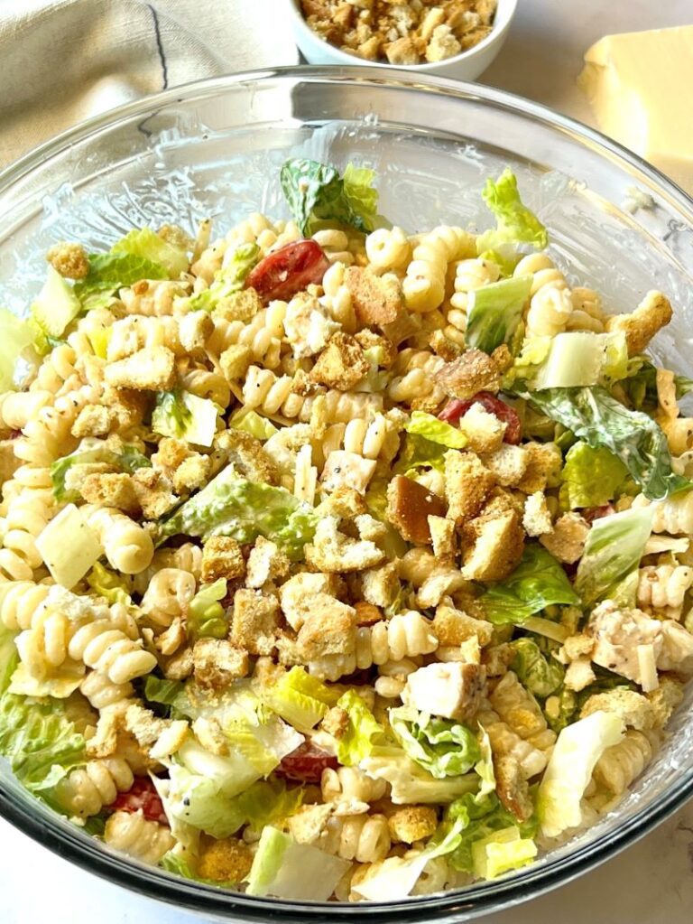 Chicken Caesar Pasta Salad
