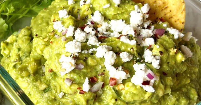 Guacamole Dip with Feta