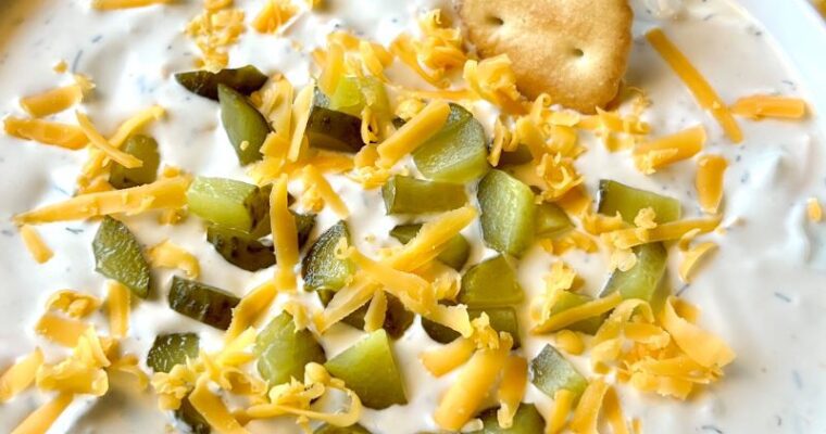 Easy Dill Pickle Dip