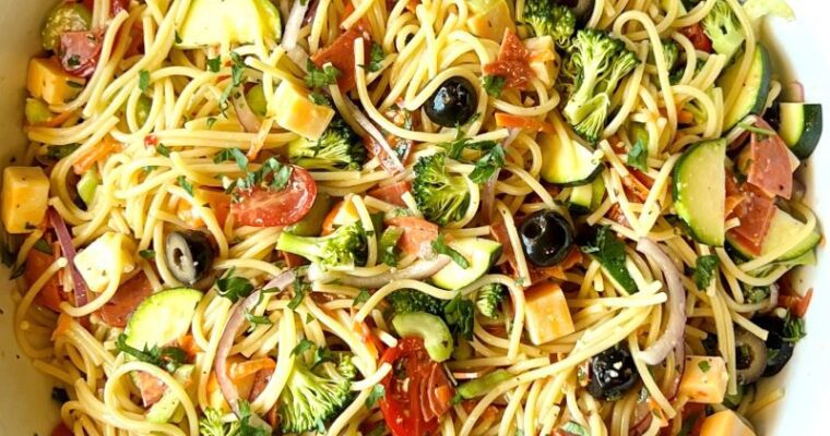 Spaghetti Pasta Salad