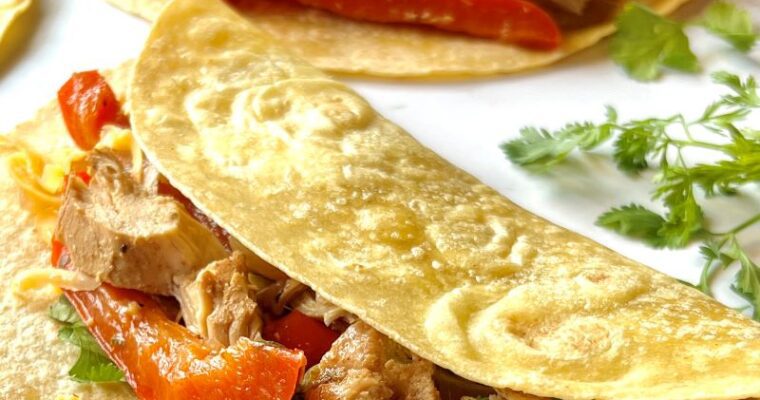 Slow Cooker Chicken Fajitas