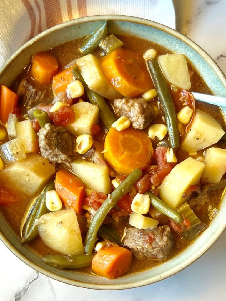 Slow Cooker Garden Beef Stew