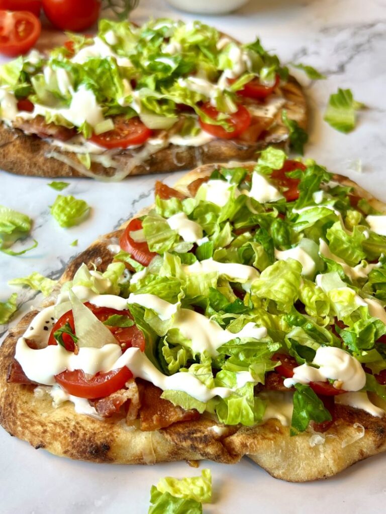Grilled BLT Flatbread