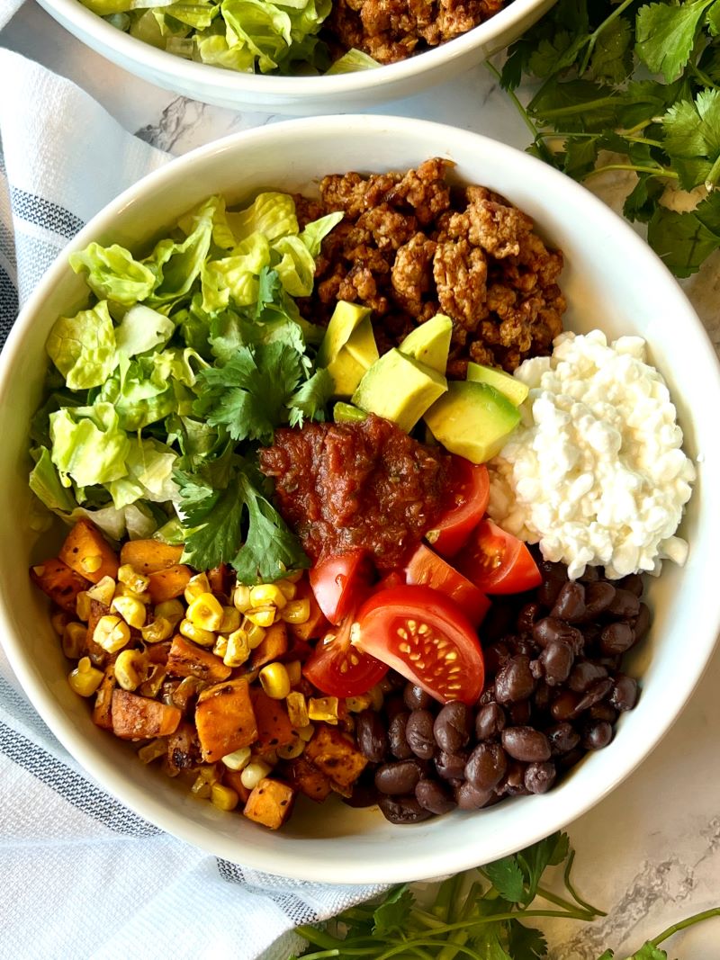 Ground Turkey Power Bowls