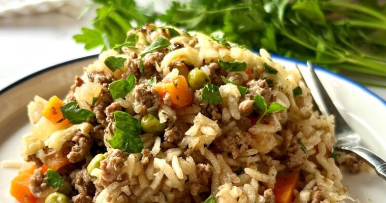 Ground Beef Rice Casserole
