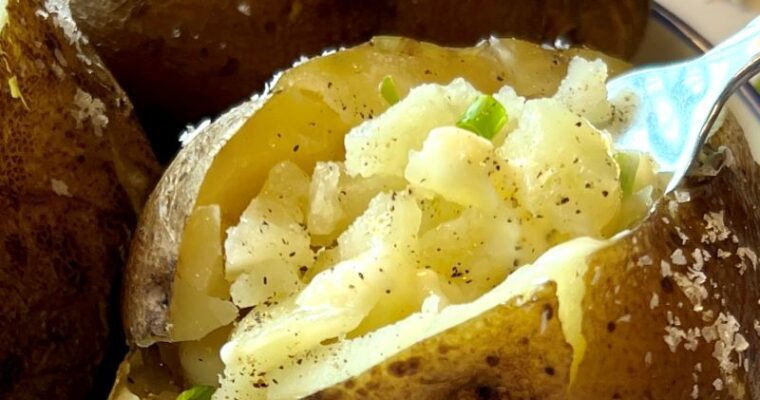 Slow Cooker Baked Potatoes