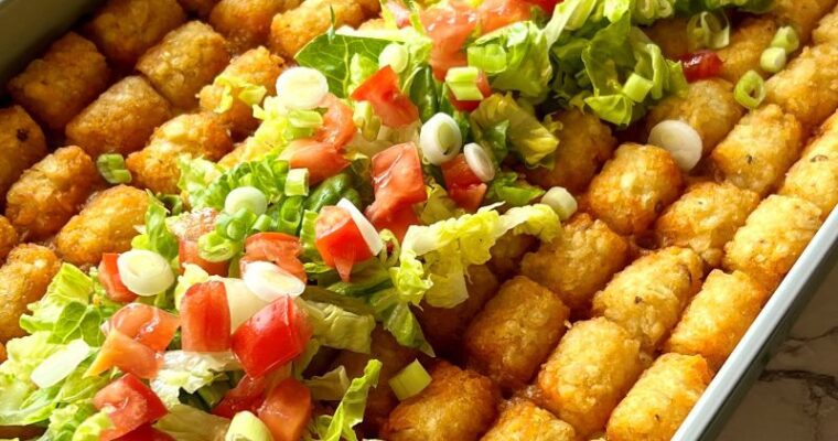 Mexican Tater Tot Casserole