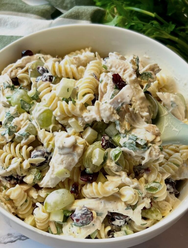 Chicken Waldorf Pasta Salad