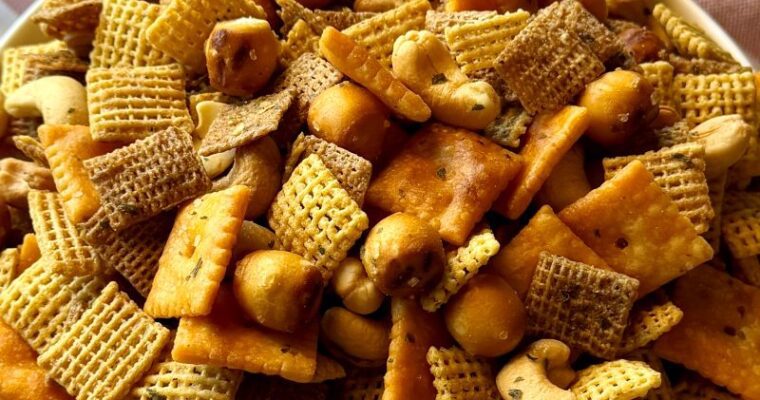 Ranch Slow Cooker Chex Mix