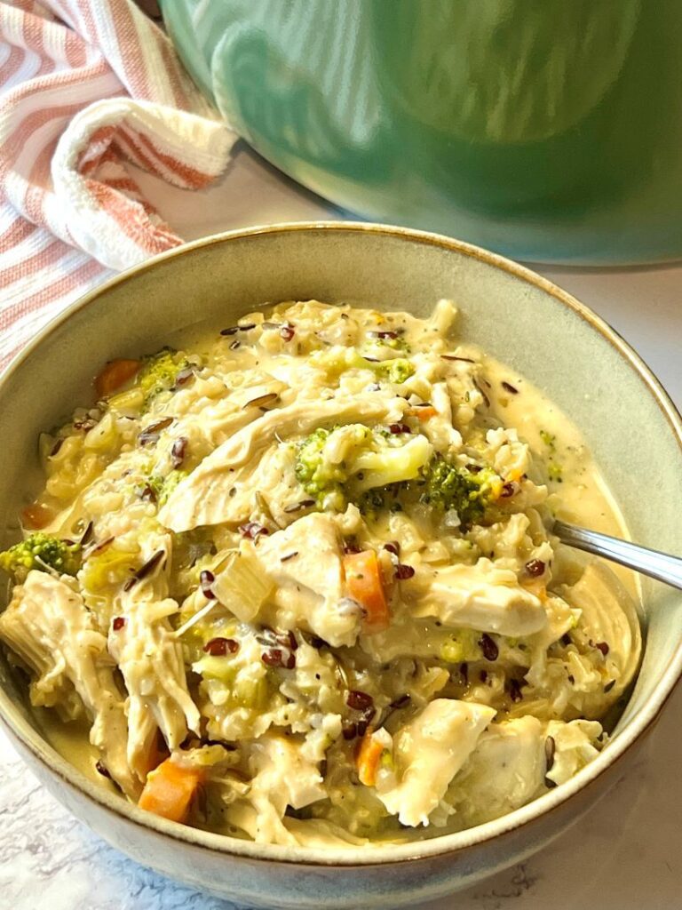 Chicken and Broccoli Wild Rice Soup