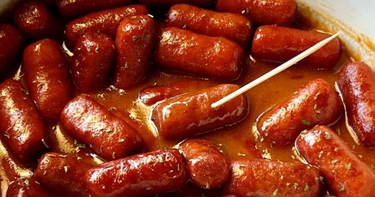 Slow Cooker Maple Brown Sugar Little Smokies