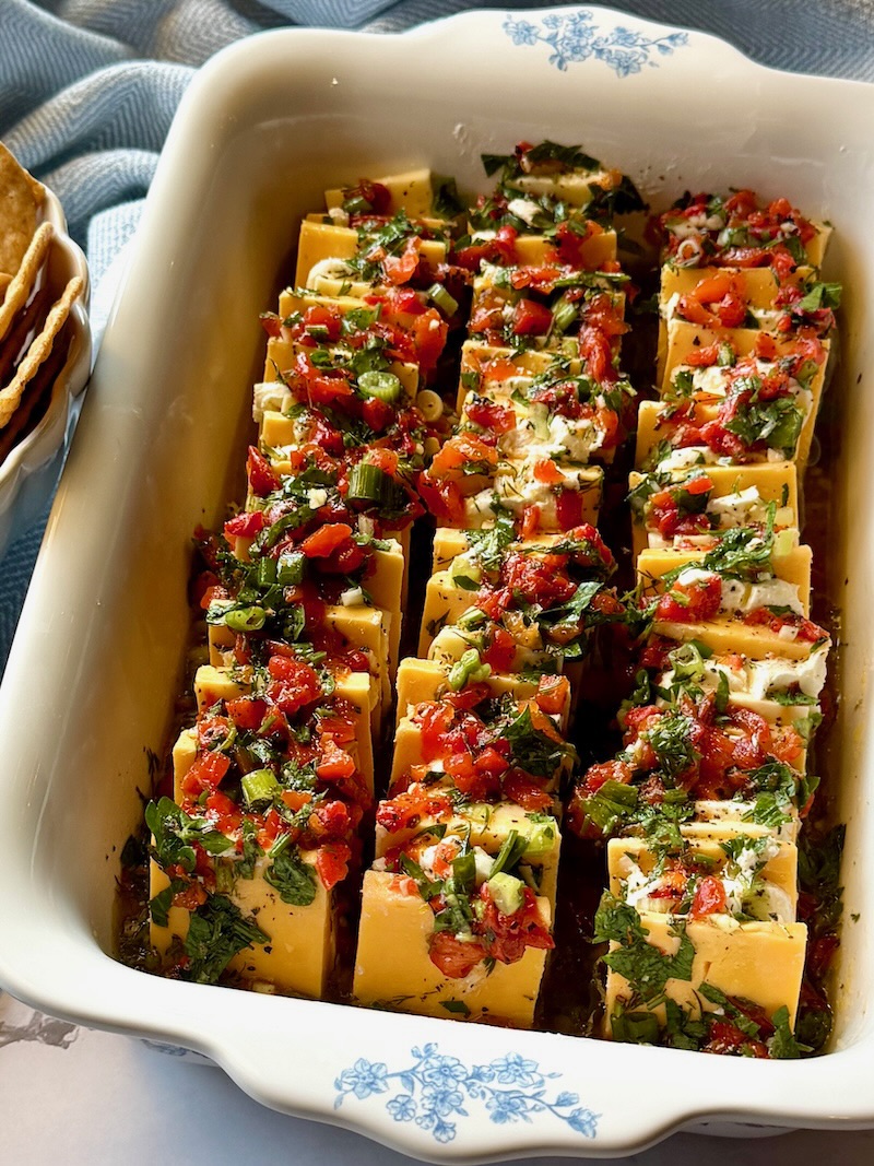 Marinated Cheese Appetizer
