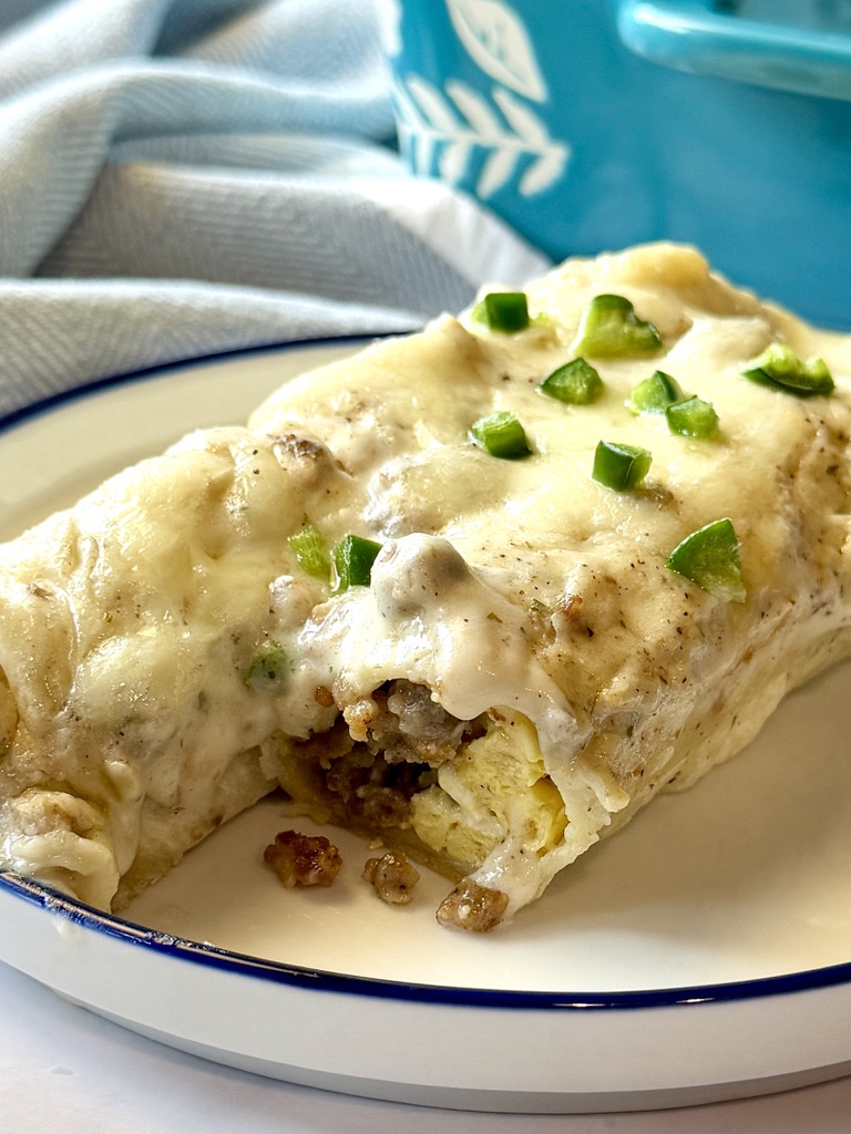 Country Gravy Breakfast Enchiladas
