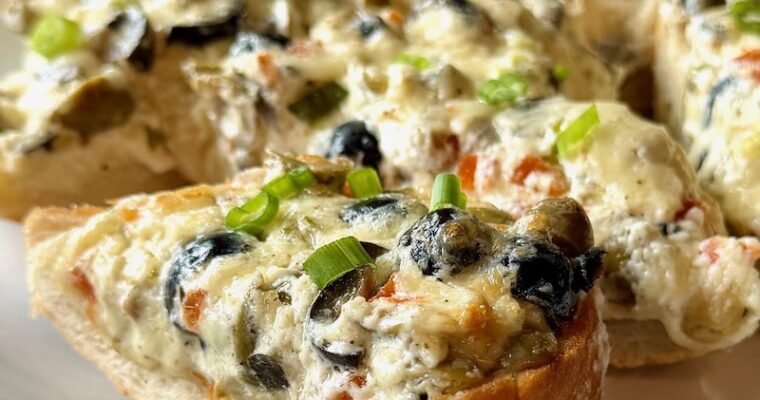 Cheesy Olive Bread