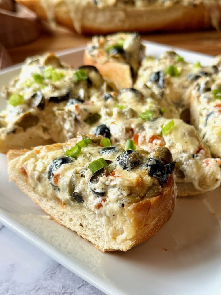Cheesy Olive Bread