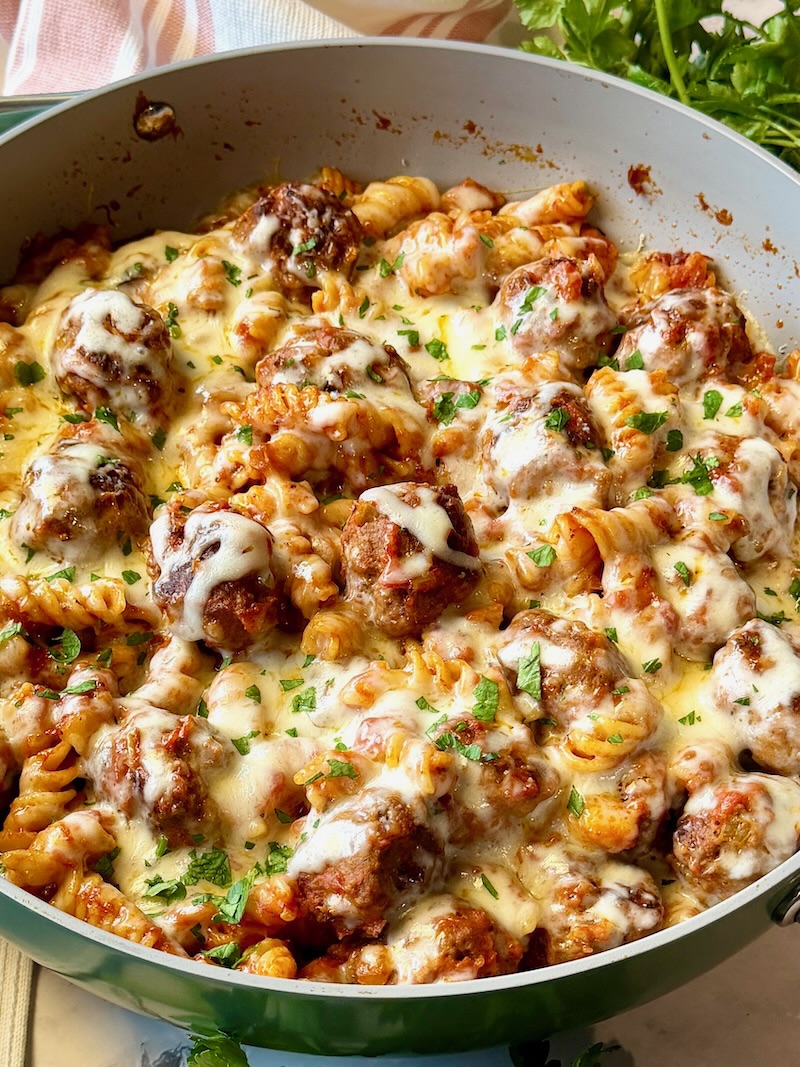 Italian Meatball Casserole