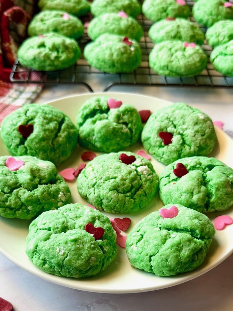 Christmas Grinch Cookies